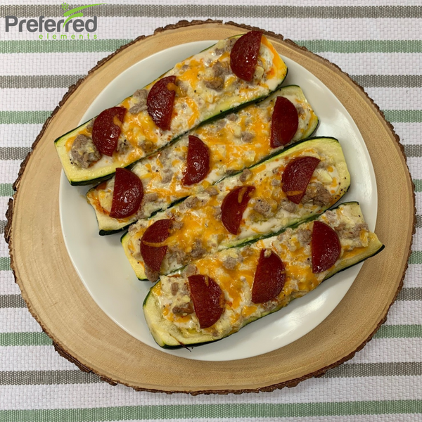 Zucchini Boats - Preferred Keto