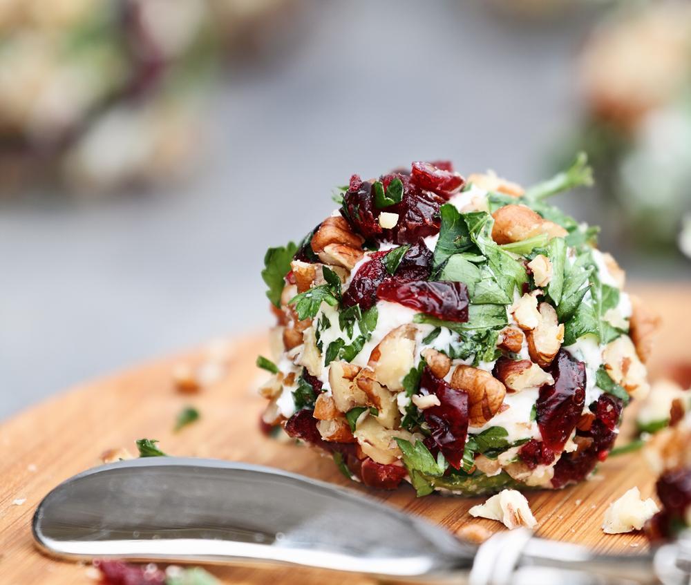 Cranberry Walnut Cheese Ball