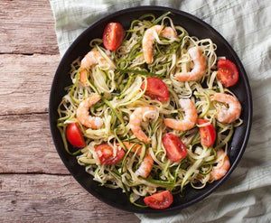 Shrimp with Zoodles