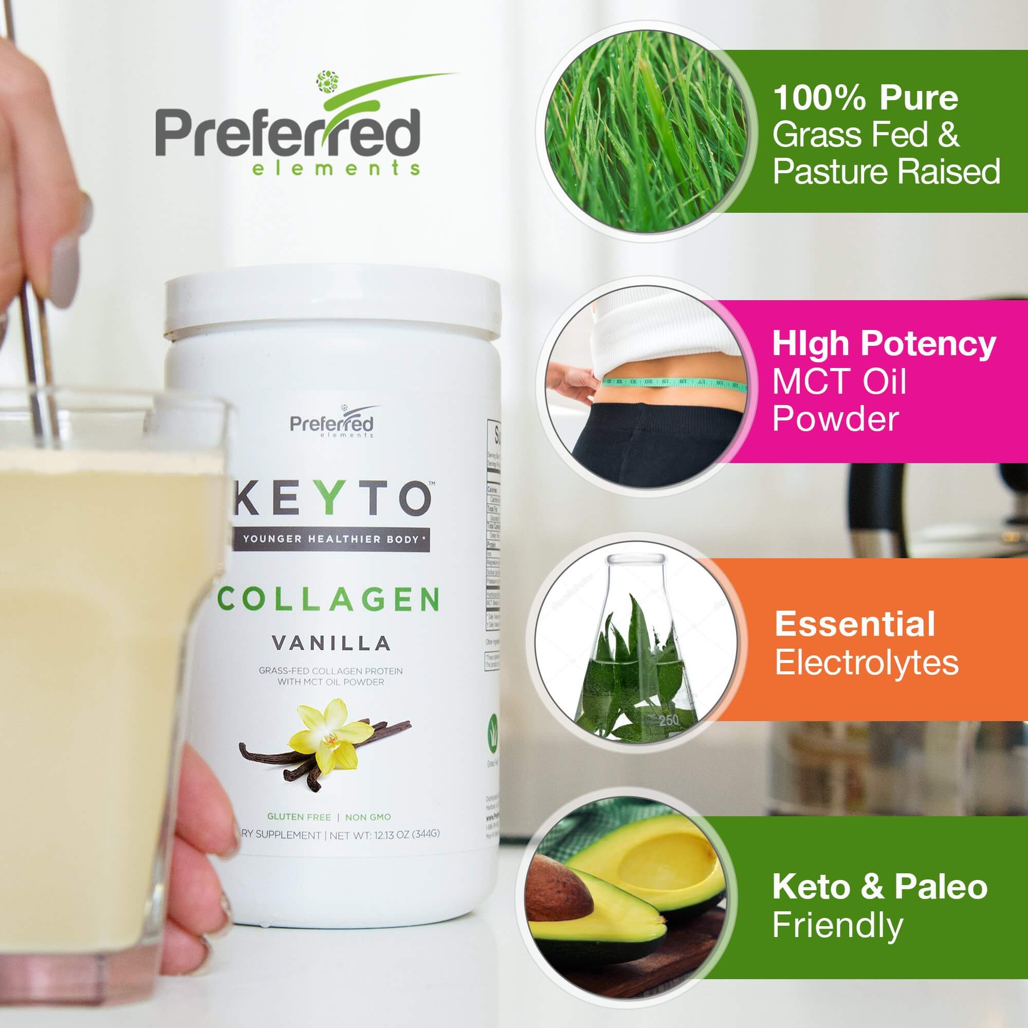 Almond Protein Powder, Keto, Paleo, Non-GMO